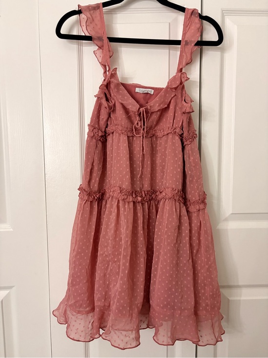Patrons of Peace Dresses & Skirts - Coral flowy dress